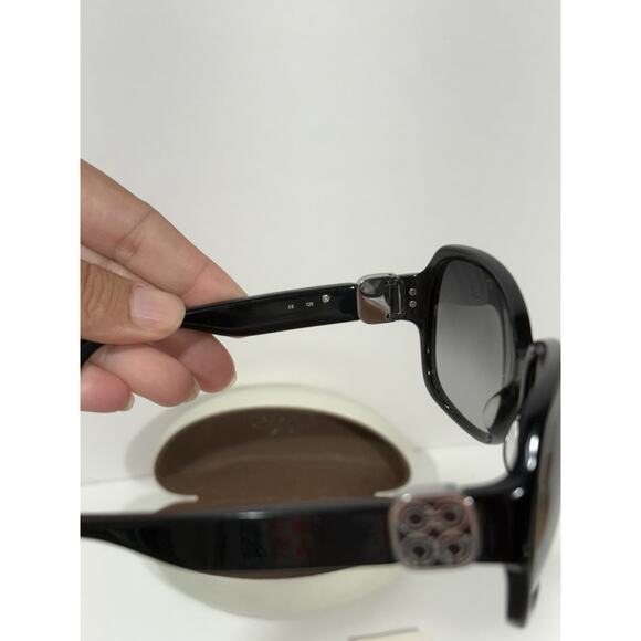 COACH EYEGLASSES S2020 BLACK 38-16-125 With Case & Paperwork Mint Condition - Picture 8 of 10